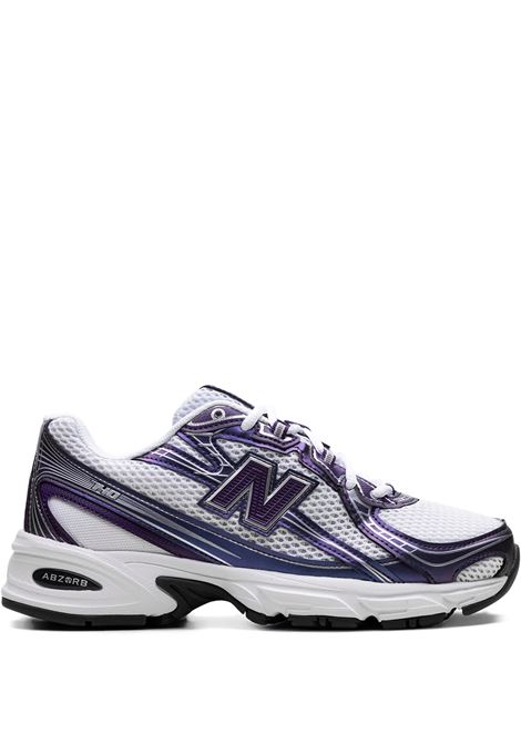 sneakers 740 unisex bianche e viola NEW BALANCE | U740CG2